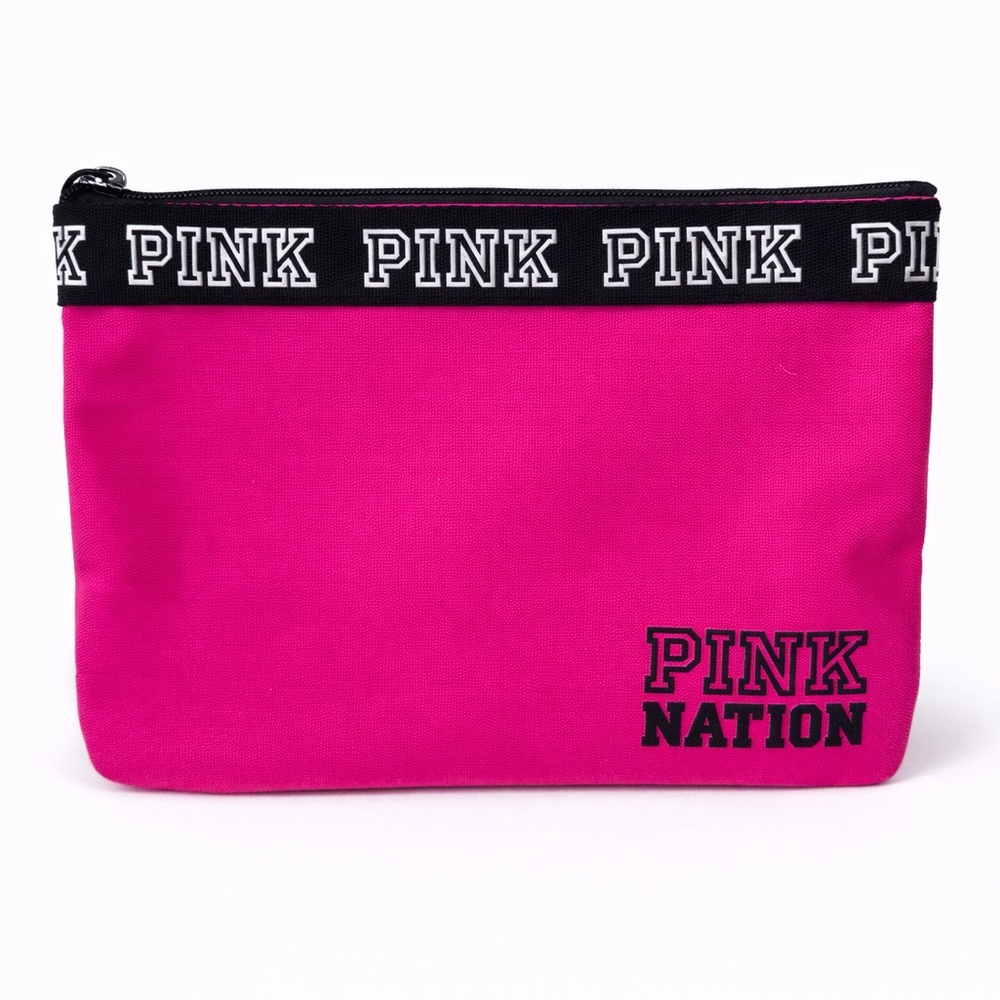 Victoria Secret PINK Wet Bag Neoprene Makeup Pouch Tablet Travel Case